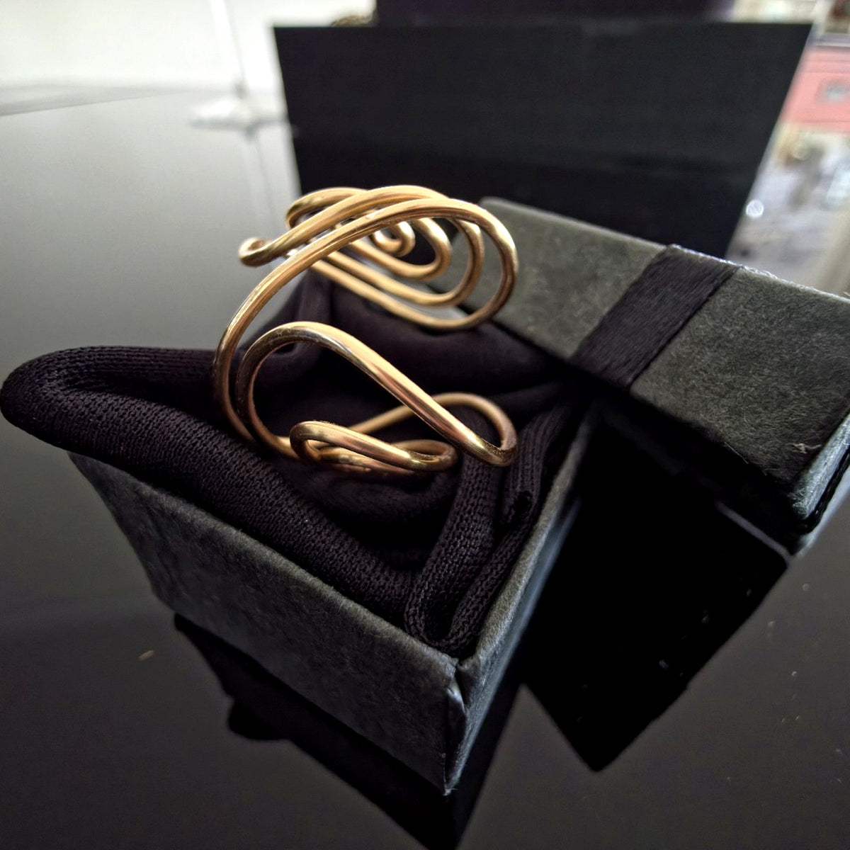 Whirlpool | Handmade Adjustable Spiral Ring